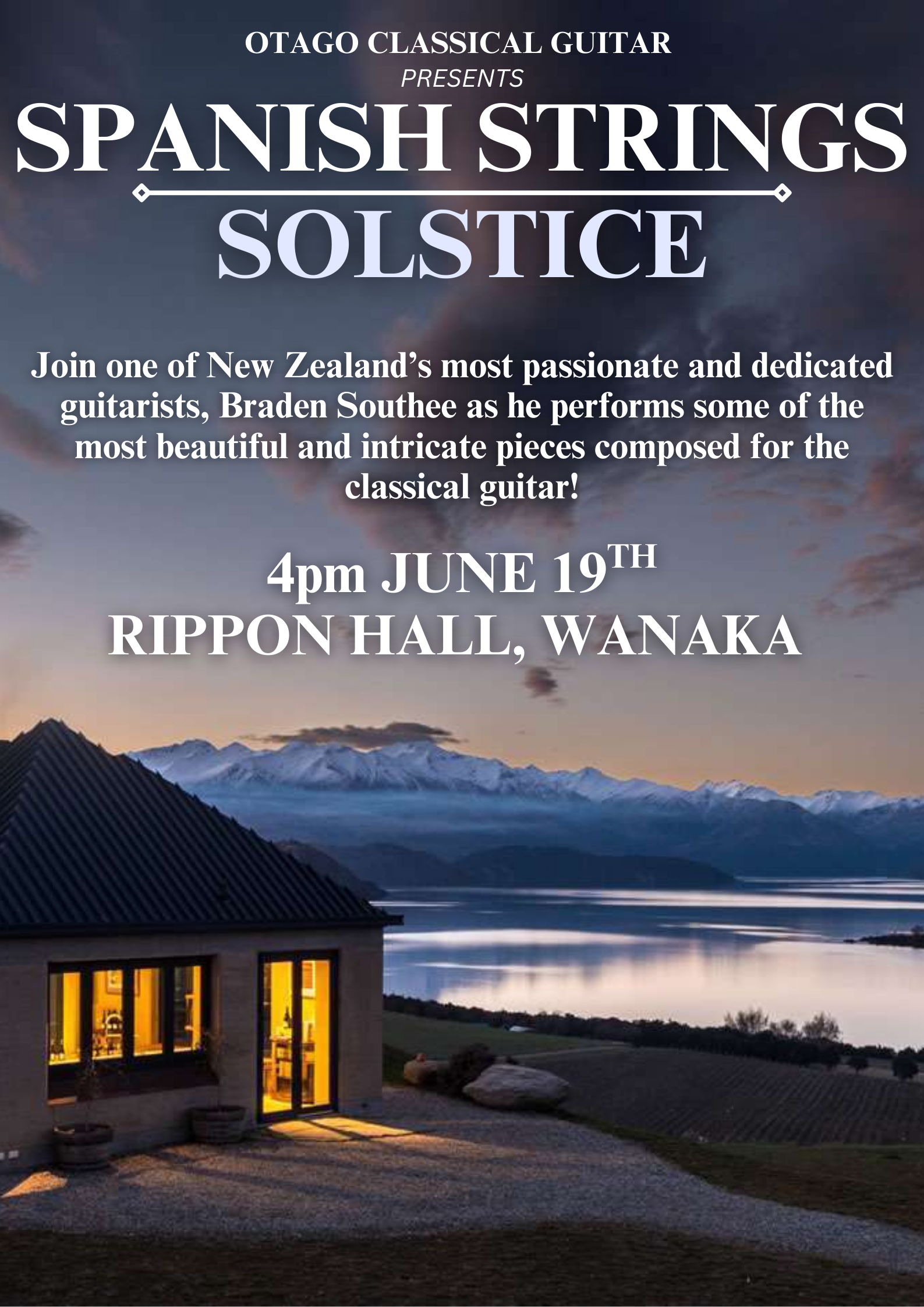 Spanish Strings Solstice - Live Music with Braden Southee