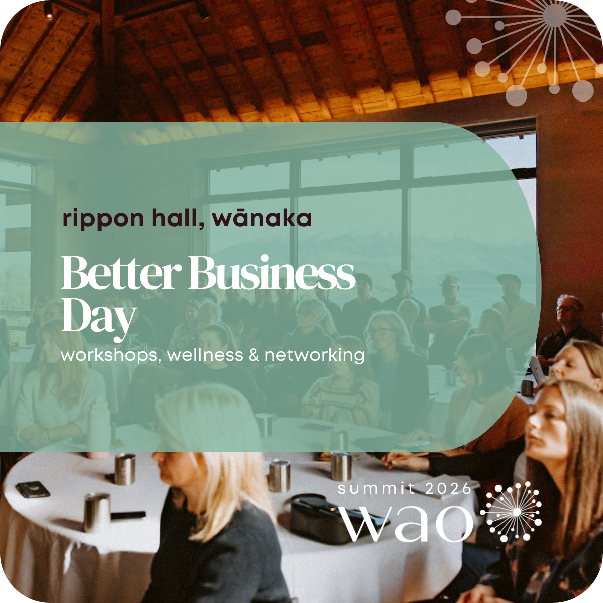 Wao Summit 2026 - Wednesday 28th of October